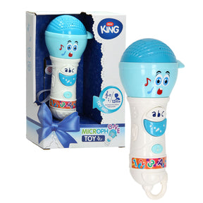 Micrófono infantil azul