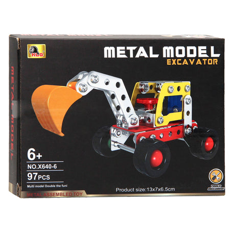 Juego de construcción para excavadora, 95 pzs.