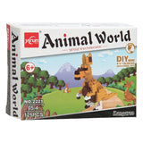 Set de construcción de animales.