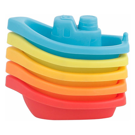 Barcos de baño arcoíris, 5 uds.