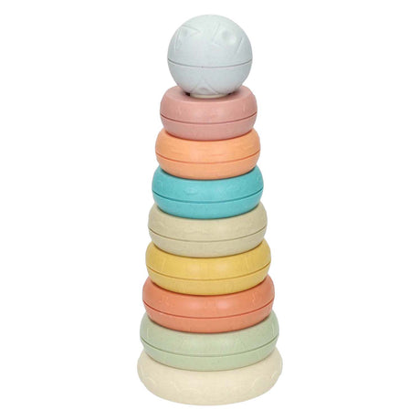 Lobbes juguetes, por ejemplo, torre apilable para bebés en colores pastel