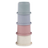 Vasos apilables pastel, 4 uds.