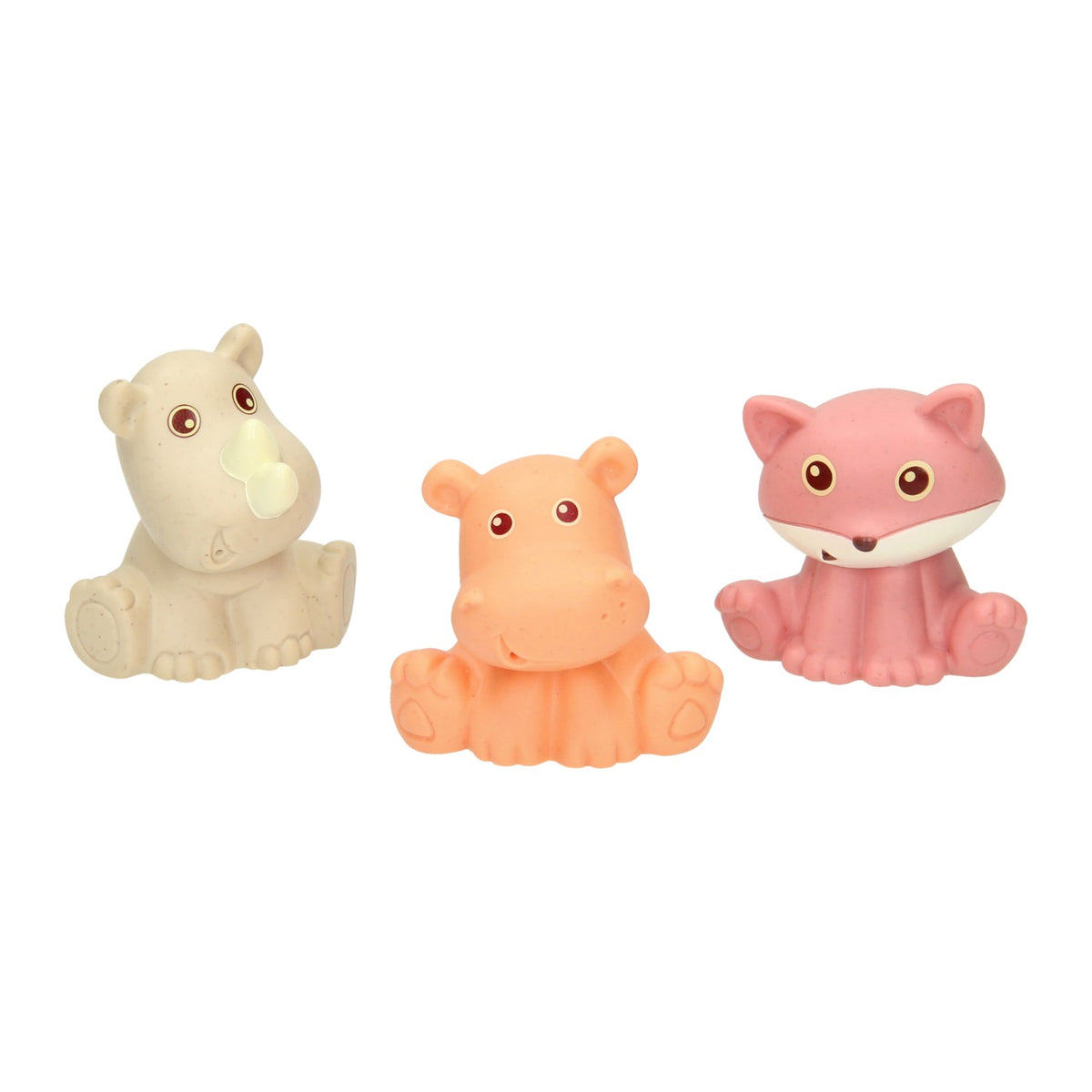 Animales de baño en red, 3 uds.