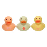 Patitos de goma en colores pastel, 3 uds.
