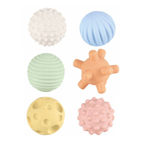 Pastel de habilidades motoras y bolas sensoriales, 6 piezas