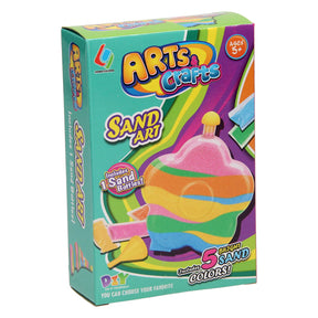 Flor del arco iris del arte de la arena