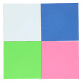Rompecabezas de tangram de espuma, 4 piezas.