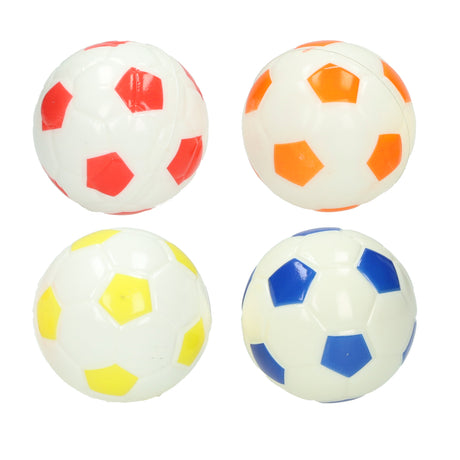 Color de fútbol de espuma.