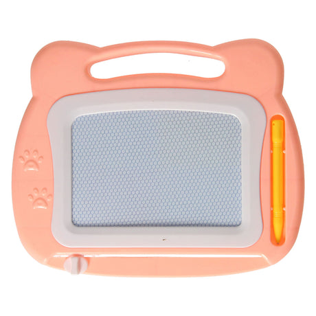 Pizarra de dibujo magnética rosa pastel