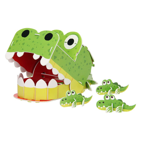 Kit de construcción cocodrilo 3D
