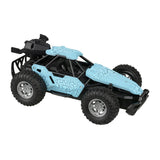 Coche RC con función de humo - azul