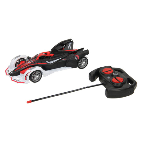 Rc racer rood zwart bestuurbare auto