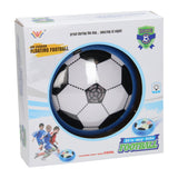 Fútbol aéreo con luz.