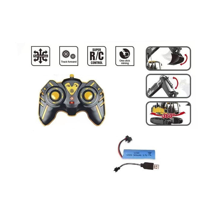 Orugas de excavadora controladas por RC