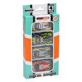 Función de retroceso del conjunto de coches - 4 coches