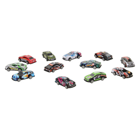 Metalen raceauto free wheel