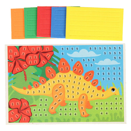 Hacer mosaico de dinosaurios de Lobbes