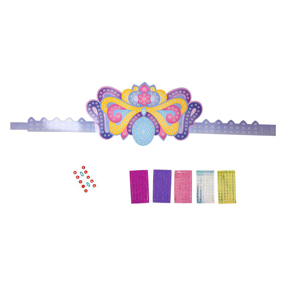Hacer una tiara de mosaico