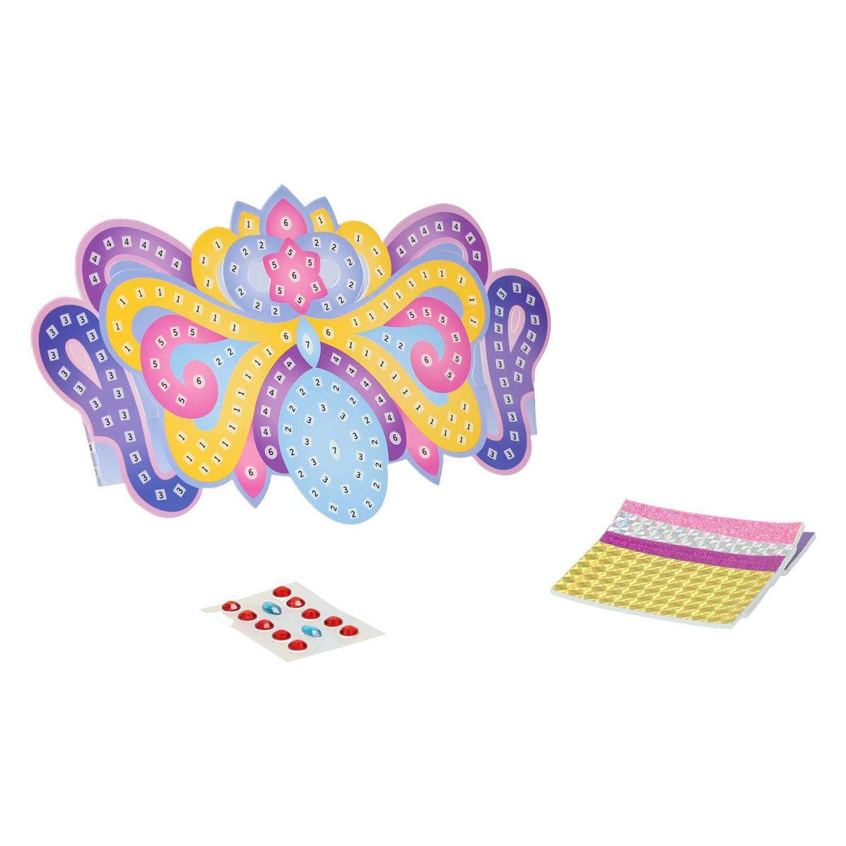 Hacer una tiara de mosaico