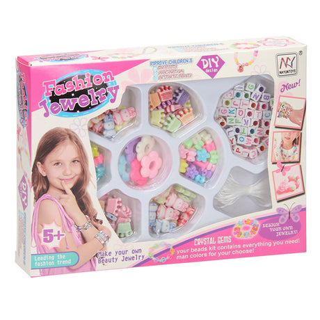 Hacer un juego de pulseras con cuentas