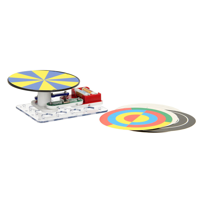 Experimento científico de Lobbes disco de Newton 2 en 1