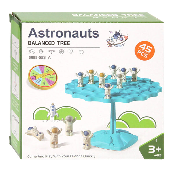 Juego de equilibrio de astronautas