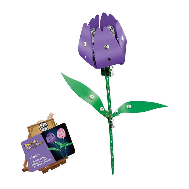 Set de construcción de metal Lobbes tulipán