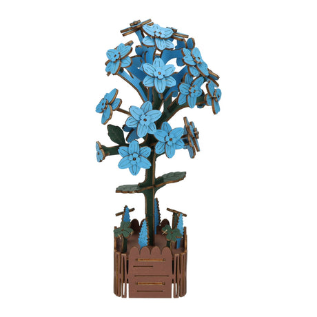 Kit de construcción 3D de madera Lobbes jacinto - 115 piezas.