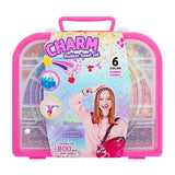 Juego de cuentas y telar en estuche.