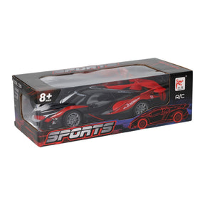 Coche de carreras rojo RC