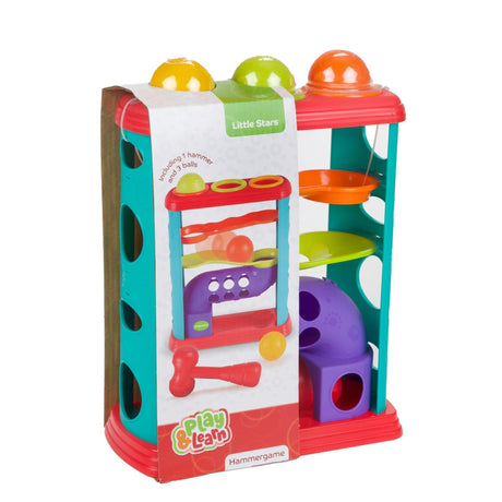 Toi-toys estrellitas martillo banco torre con 3 bolas