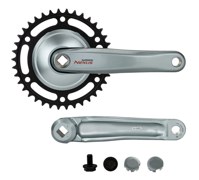 Platos y bielas shimano nexus c6000