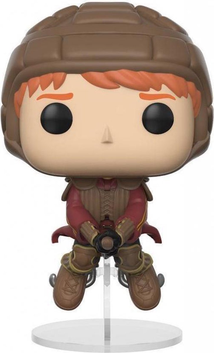 Funko: ¡pop! Harry Potter Ron en la escoba - Figura coleccionable #54