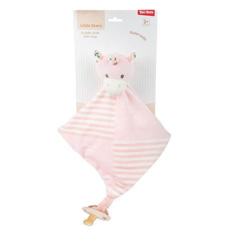 Toi-toys manta de mimos para bebé estrellitas con lazo -suave- 3ass