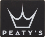 Pegatina con el logo de la corona de Peaty