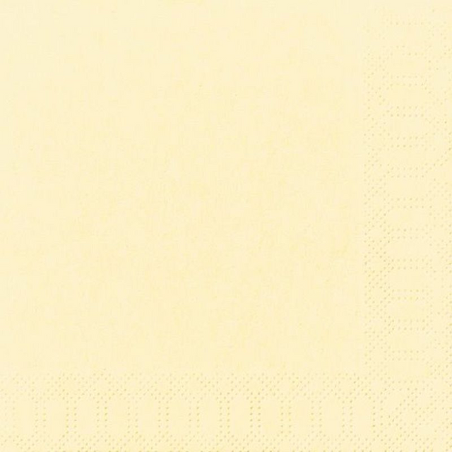 Servilletas Duni 33x33 crema