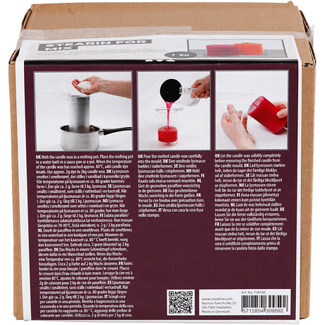 Creativ Company Stearine para mezclar, 1 kg