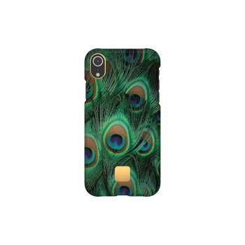 Funda iPhone XR Happy Plugs Pavo Real