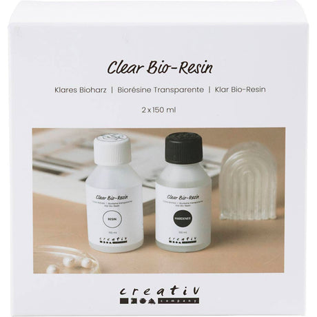 Empresa creativa https: www.cchobby.nl transparente-bio-resina-clara-2x150-ml-1-caja
