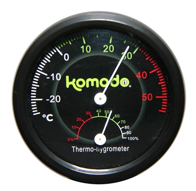 Análogo del higrómetro del termómetro Komodo