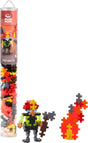 Juego de construcción de 100 piezas de bomberos con tubos Plus-plus - 4294 - juguetes de construcción - juguetes de construcción - juego con bloques de construcción - a partir de 5 años