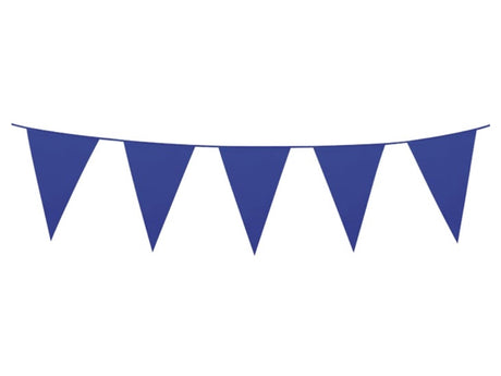 Línea de bandera gigante Boland pe azul (10 m)