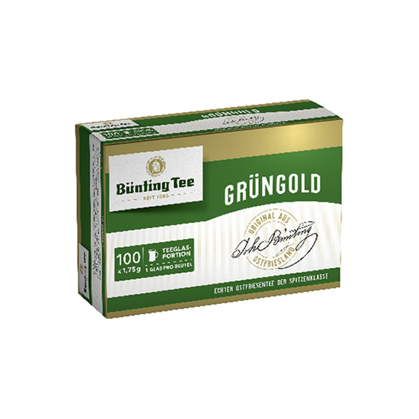 Pack Bunting Tee grungold teebeutel (10x 100 piezas)