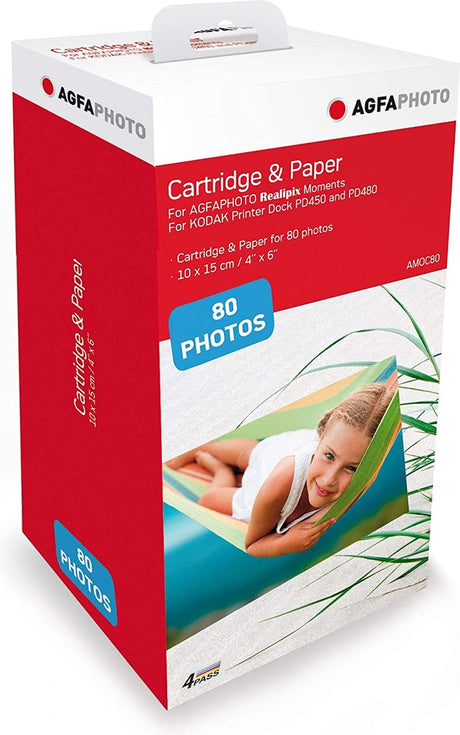 Agfaphoto amoc80 amoc80 cartridge voor fotoprinter 1 stuk(s)