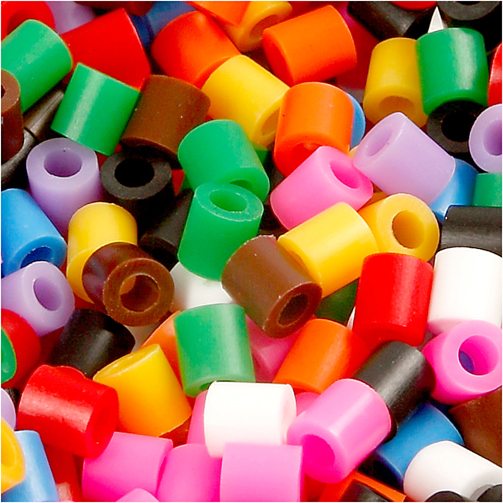 Empresa creativa https: www.cchobby.nl cuentas para planchar-5x5-mm-tamaño del agujero-2-5-mm-colores-estándar-medio-5000-piezas-1-cubo