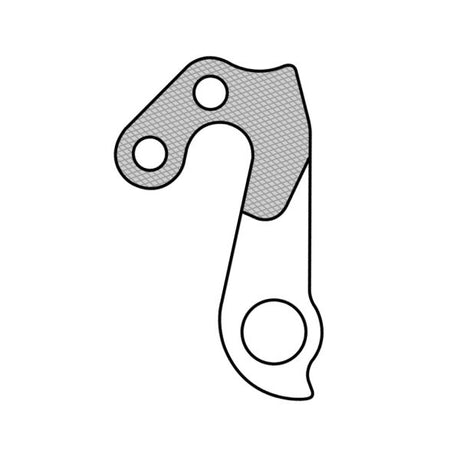 Union Derailleurpad GH-147 con ajuste de tornillo M4X0.7