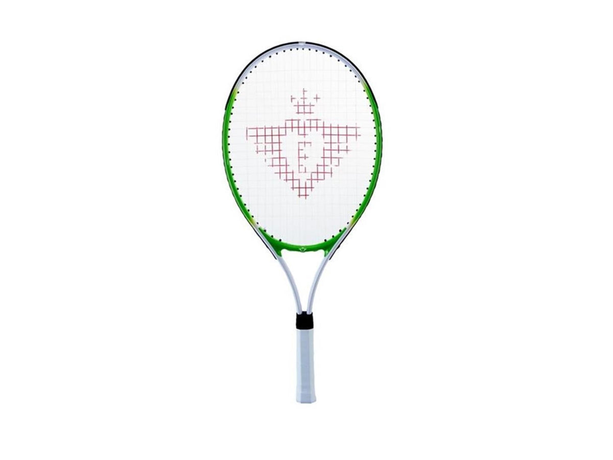 Raqueta de tenis Engelhart con funda y 2 pelotas - verde