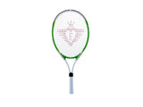 Raqueta de tenis Engelhart con funda y 2 pelotas - verde