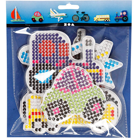 Empresa creativa https: www.cchobby.nl placa base-coche-avión-barco-tractor-autobús-y-bicicleta-tamaño-9x9-5-11x16-cm-mediano-6-piezas-1-caja