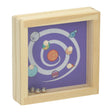 Houten geduldspel planeten